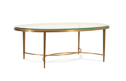 THOMAS PHEASANT FOR BAKER 'CHLOE' COCKTAIL TABLE