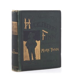 FIRST EDITION HUCKLEBERRY FINN EARLY PRINTING