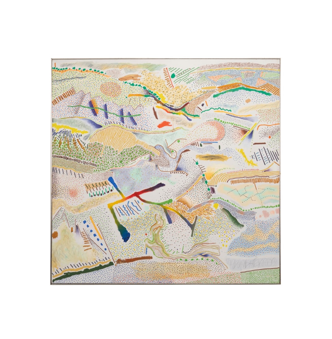 DAVID SHARPE, ABSTRACT OC, MARCEL BREUER LABEL (1 of 6)