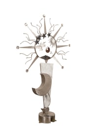 ERIC STRAUSS, RISING SUN, MODERN MM SCULPTURE