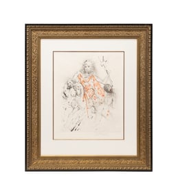 DALI 'NEPTUNE (POSEIDON)' MYTHOLOGY SUITE ETCHING