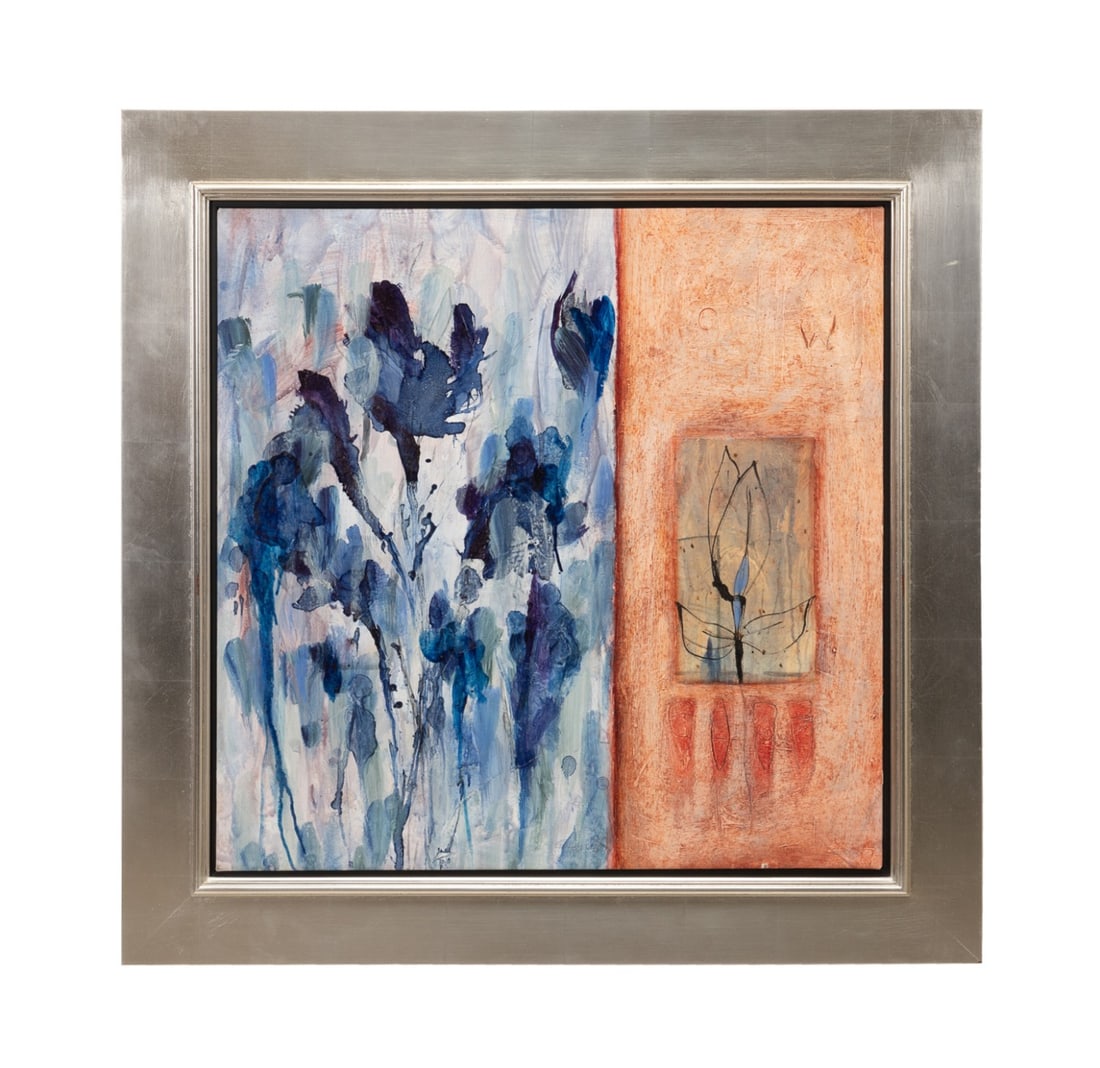 ALLISON STEWART 'FIELDS NOTES #4' MIXED MEDIA/C (1 of 5)