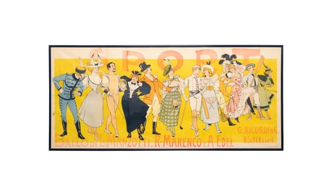 'SPORT', BALLET POSTER, C. 1897, L. METLICOVITZ