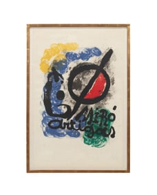 JOAN MIRO '..L'EXPOSITION MIRO-ARTIGAS', 1963 H.C.