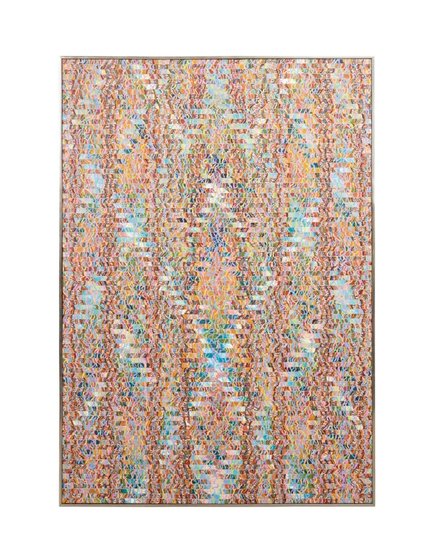 DIANE LORIO, 'MY DIAMOND' LARGE ACRYLIC ON CANVAS (1 of 5)