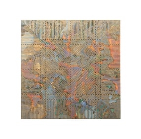 FRANK FAULKNER, UNTITLED (DIAMOND 1) ACRYLIC, 1988