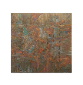 FRANK FAULKNER, UNTITLED (DIAMOND 2) ACRYLIC, 1988