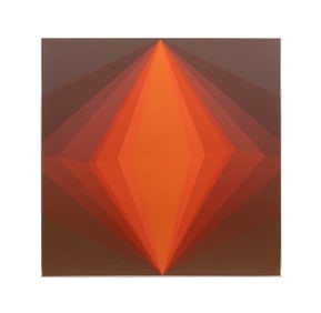 DORIS LEEPER GEOMETRIC PAINTING