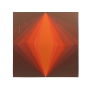 DORIS LEEPER GEOMETRIC PAINTING