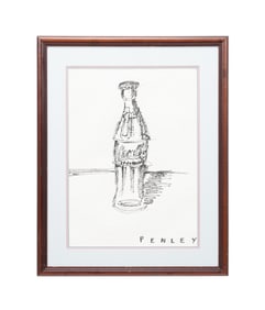 STEVE PENLEY 'COCA COLA BOTTLE' DRAWING