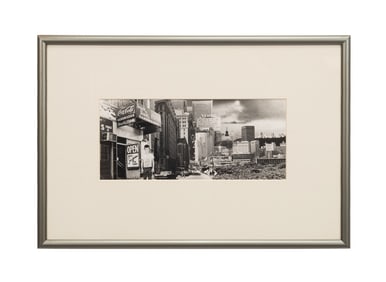 LUCINDA BUNNEN, B&W CITY SCENE, SILVER GELATIN