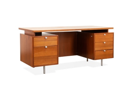 GEORGE NELSON FOR HERMAN MILLER 'EOG' DESK, C. 1960