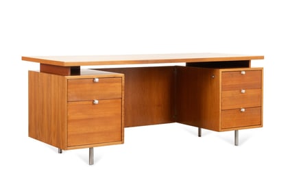GEORGE NELSON FOR HERMAN MILLER 'EOG' DESK, C. 1960