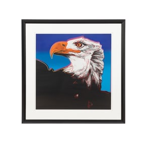 'BALD EAGLE' SERIGRAPH, AFTER ANDY WARHOL