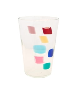 VERSACE FOR VENINI MURANO ART GLASS VASE, 1998