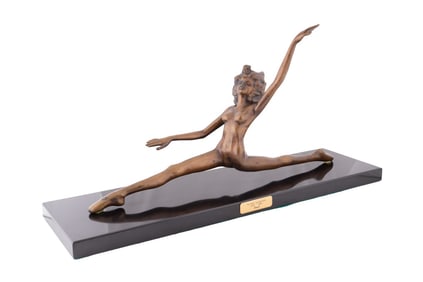 VICTOR SALMONES, 'FINALE', BRONZE, 10/10