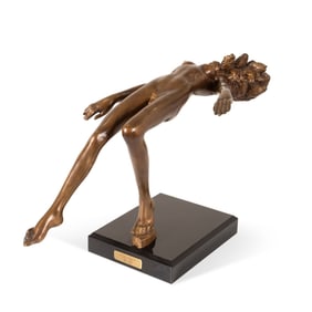 VICTOR SALMONES,'THE CLOUD', BRONZE, 7/10