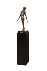 VICTOR SALMONES, 'FREE', BRONZE, AP