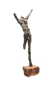 LOUIS LONGI, BRUTALIST BRONZE FEMALE, 2001