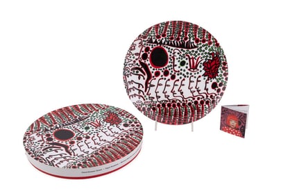 YAYOI KUSAMA 'WOMEN WAIT FOR LOVE' PLATE