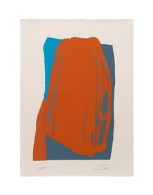 LARRY ZOX 'MORO II' 1981 SCREENPRINT