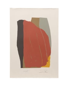 LARRY ZOX 'ODON I' 1981 SCREENPRINT