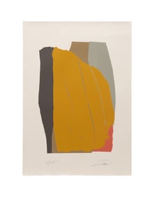 LARRY ZOX 'ODON II' 1981 SCREENPRINT