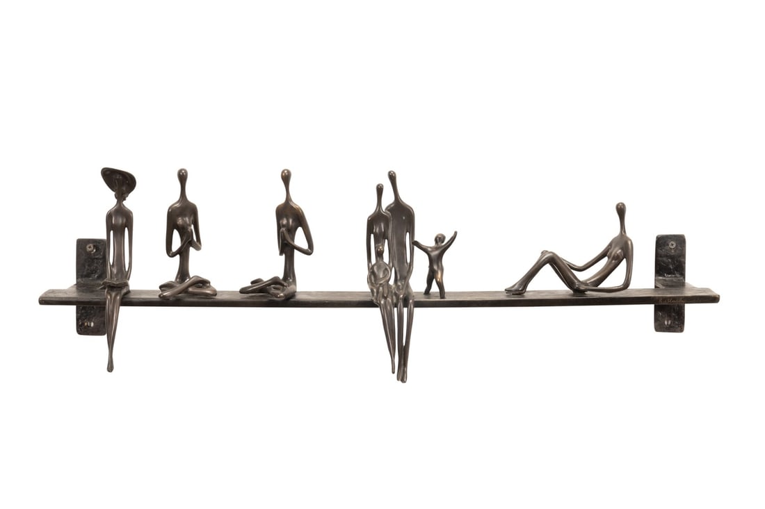 RUTH BLOCH 'SERENITY' FIGURAL BRONZE SCULPTURE (1 of 6)