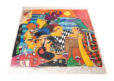 VALENTINO CORTAZAR 'DE LA SALUD' MONUMENTAL OIL