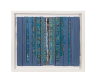 ROBERT QUIJADA MIXED MEDIA COLLAGE, 1981