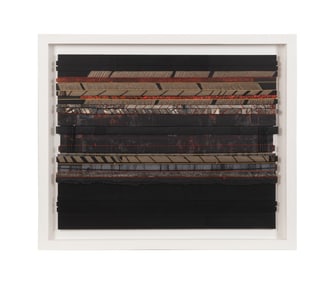 ROBERT QUIJADA MIXED MEDIA COLLAGE, 1981