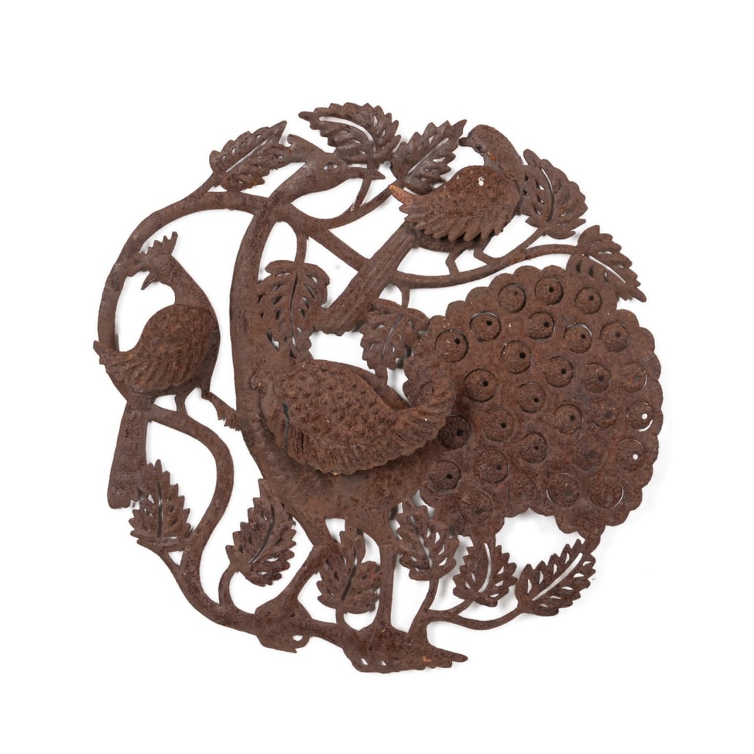 ERNST HORVIL, HAITIAN PEACOCK, WALL SCULPTURE (1 of 6)