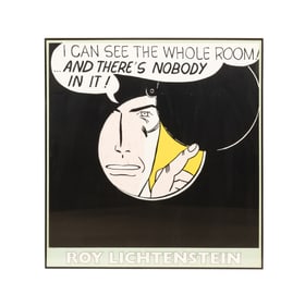 'I CAN SEE...' 1989 POSTER, AFTER LICHTENSTEIN