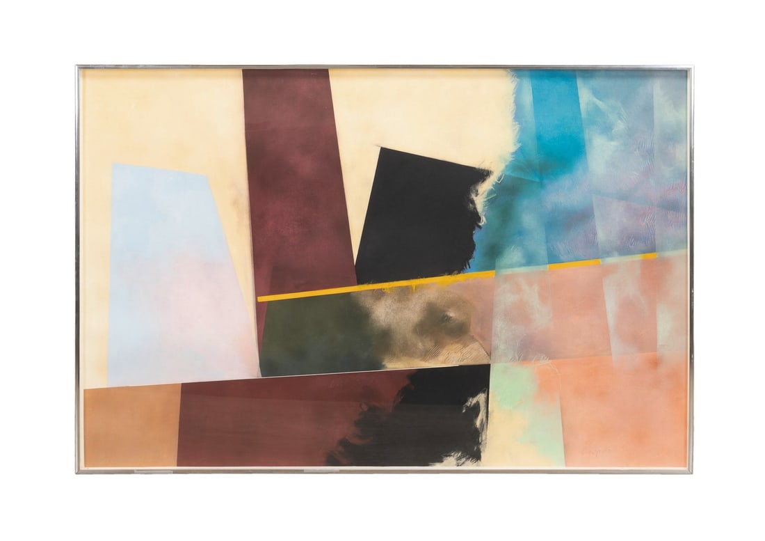 CYNTHIA KNAPP LARGE ABSTRACT MM-P 1982 (1 of 5)