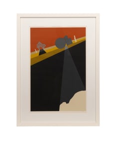 ERNEST TROVA, (SERIES 75) 1975 SCREENPRINT 126/150