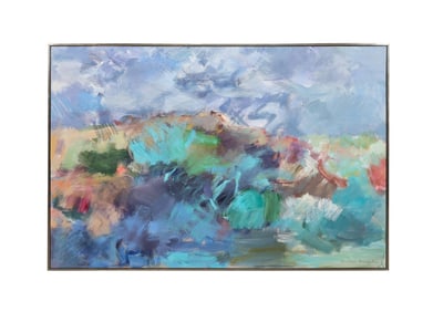 MARTHA MARGULIS, 'SPRING SERIES VIII', O/C 1986