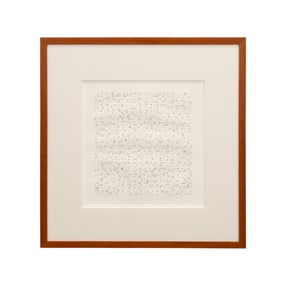 NORMAN IVES, 'BA-4' INTAGLIO & SCREENPRINT, 1971