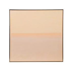 PETER MACK, LIGHT ORANGE COLOR COMPOSITION, O/C