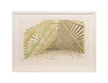 ROBERT STACKHOUSE 'NIAGARA DANCE' 1986 LITHOGRAPH