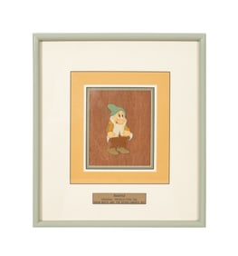 BASHFUL 'SNOW WHITE' PRODUCTION CEL, 1934-37