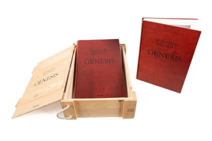 SEBASTIAO SALGADO GENESIS 1 & 2 BOOK SET W/ CRATE