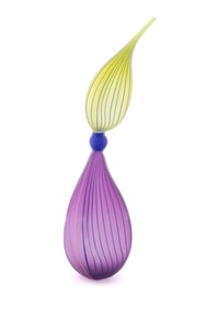 JAY MACDONELL, 'ALLIUM I' BULB GLASS SCULPTURE