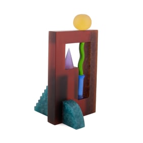 MIHALY MELCHER, 'FASCINATION' GEOMETRIC SCULPTURE