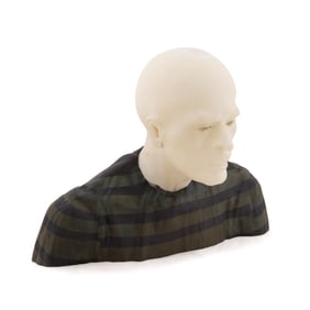 MARTIN JANECKY, 'HERO FIVE', ART GLASS SCULPTURE