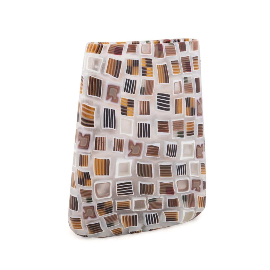 GILES BETTISON, MURINE PATTERN ART GLASS VASE 2005 (1 of 7)