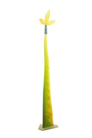 SHONA FIRMAN 'PALM FORM (MH1)' GREEN SCULPTURE