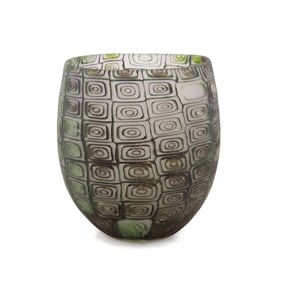 STEPHEN BRADBOURNE, 'MOSAIC NO.3' MURRINE VESSEL