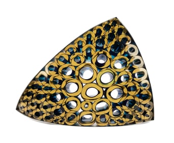 MATTHEW CURTIS, 'AMBER & BLUE PHLOEM,' C. 2015