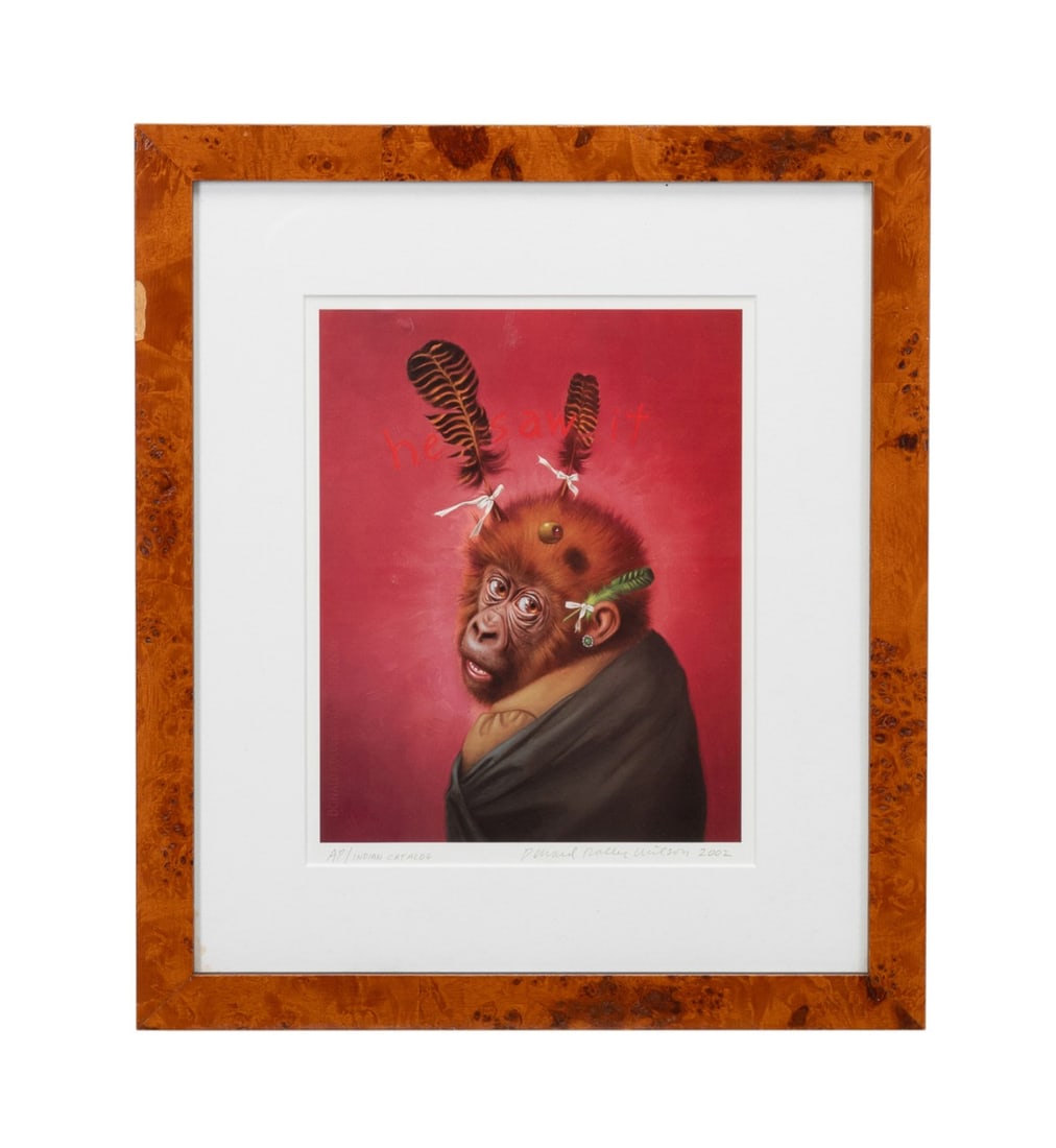 DONALD ROLLER WILSON 'INDIAN CATALOG' 2002 AP