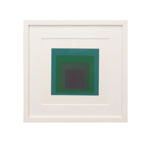 J. ALBERS 'HOMAGE TO THE SQUARE IMAGE 2' 1972